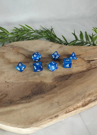 Lot 7 dés multifaces, marca: D&D, estado: Muito bom, €5.00, €5.95 inclui Proteção do Comprador Pro