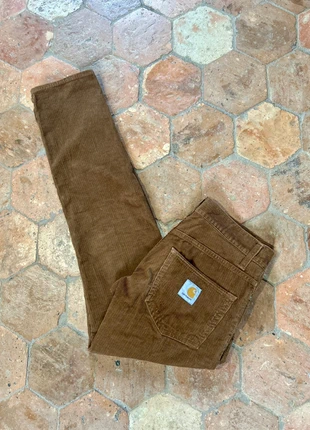 Pantalon en velours/velvets marron Carhartt taille/size W28 FR 38, marque: Carhartt, état: Très bon état, taille: W28 | FR 38, 44,50 €, 47,43 € Protection acheteurs incluse