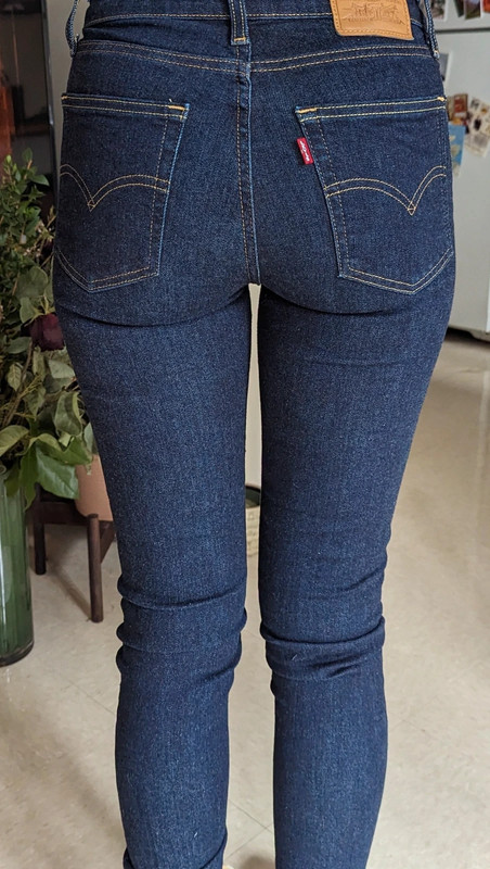 721 Levi's High rise skinny jeans 2