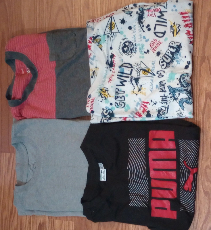 Boys Clothing Bundle 10/12 Variety Colors And Styles 7 Items 2