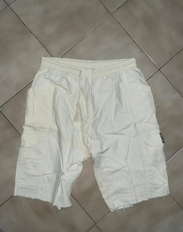 pantaloncino uomo bianco 1