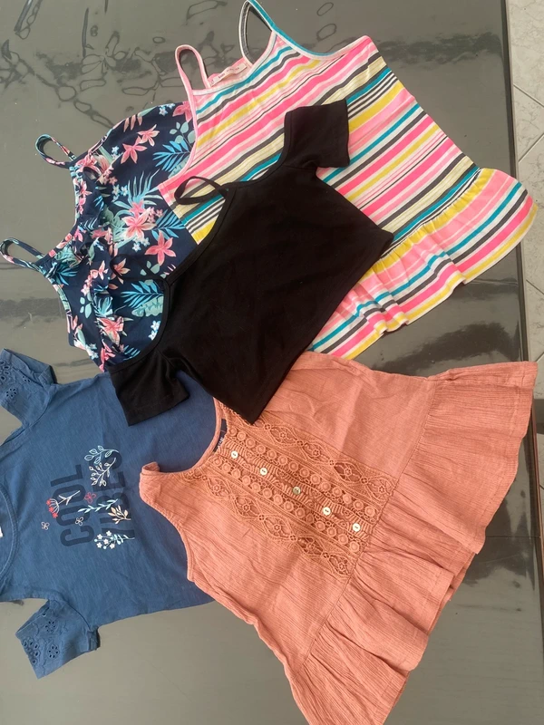 Lot de 5 top