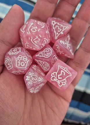 Christmas themed dnd dice set, brand: Dice, condition: New without tags, £5.00, £5.95 includes Buyer Protection