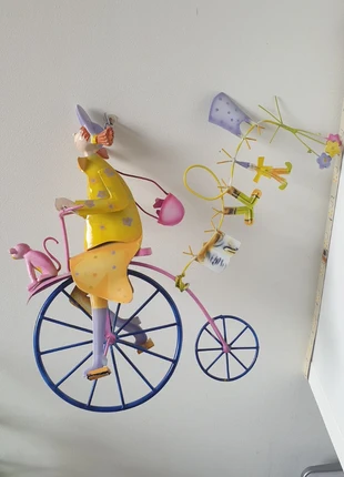 Mobile déco vélo en métal, brand: L'Oiseau Bateau, condizioni: Buone, taglia: Neonati, 44 cm, €15.00, €16.45 include la Protezione acquisti