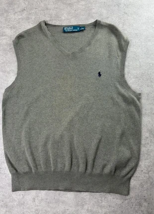 Pull sans manche col V Ralph Lauren taille L gris, marke: Ralph Lauren, zustand: Sehr gut, größe: L, 34,00 €, 36,40 € inklusive Vinted-Käuferschutz