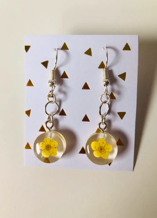 Pendientes flores secas, merk: Hecho a Mano, staat: Nieuw zonder prijskaartje, € 6,00, € 7,00 inclusief Kopersbescherming