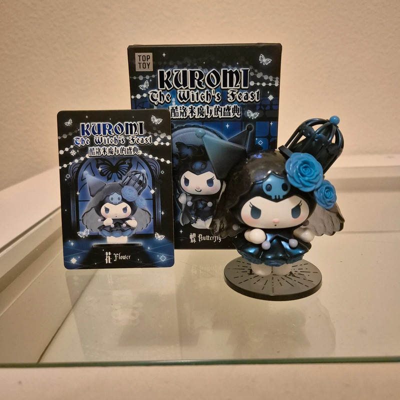 Kuromi Sanrio The Witch's Feast bride figure hello kitty my melody goth gothic spooky halloween 1