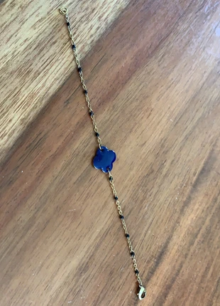 Bracelet émail bleu nuit, marque: Handmade, état: Neuf sans étiquette, 7,00 €, 8,05 € Protection acheteurs incluse