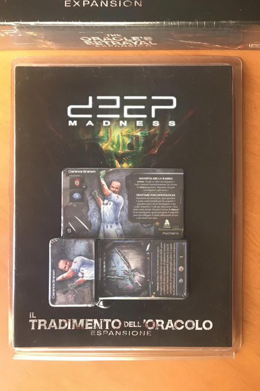 Deep Madness The Oracle's Betrayal (Il Tradimento dell'Oracolo) + kit traduzione italiano - New 2