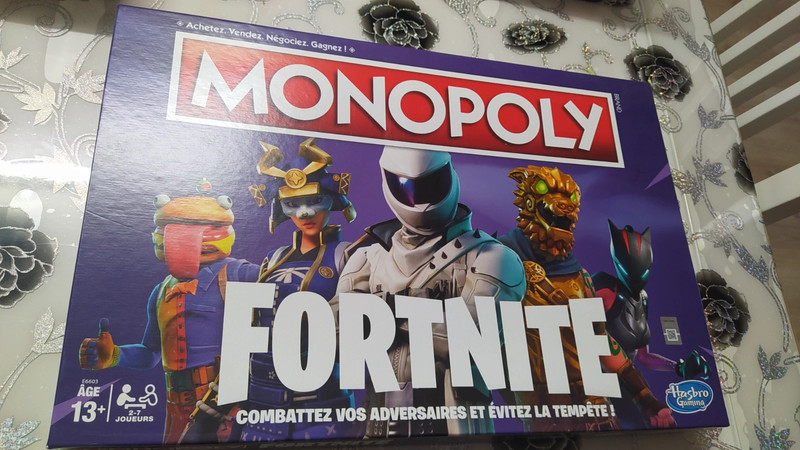 MONOPOLY FORTNITE1. Choisissez votre personnage.