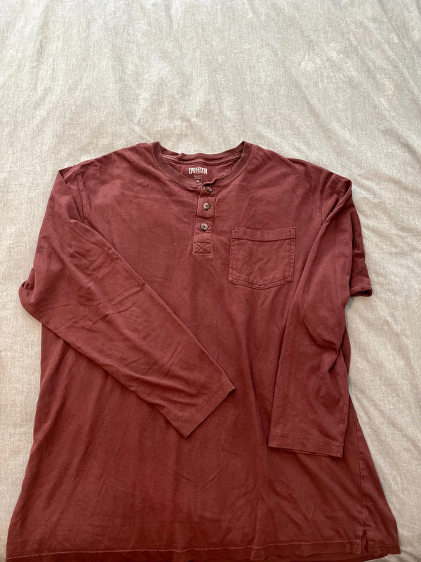 Camisa color Tinto Marca DULUTH 1