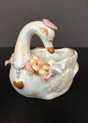 Parelmoeren open zwaantje – schaaltje - ringen, état: Très bon état, 3,50 €, 4,38 € Protection acheteurs incluse