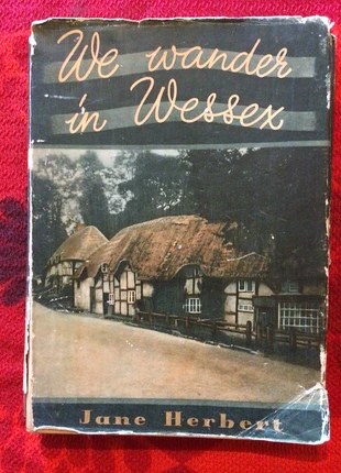 Vintage 1947 Travel Book - We Wander in Wessex by Jane Herbert - Hardback with Dust Jacket, zustand: Gut, 8,00 €, 9,10 € inklusive Vinted-Käuferschutz