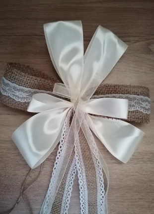 Noeud mariage décoration ou autre, marca: Ivoire, estado: Como novo, €3.00, €3.85 inclui Proteção do Comprador