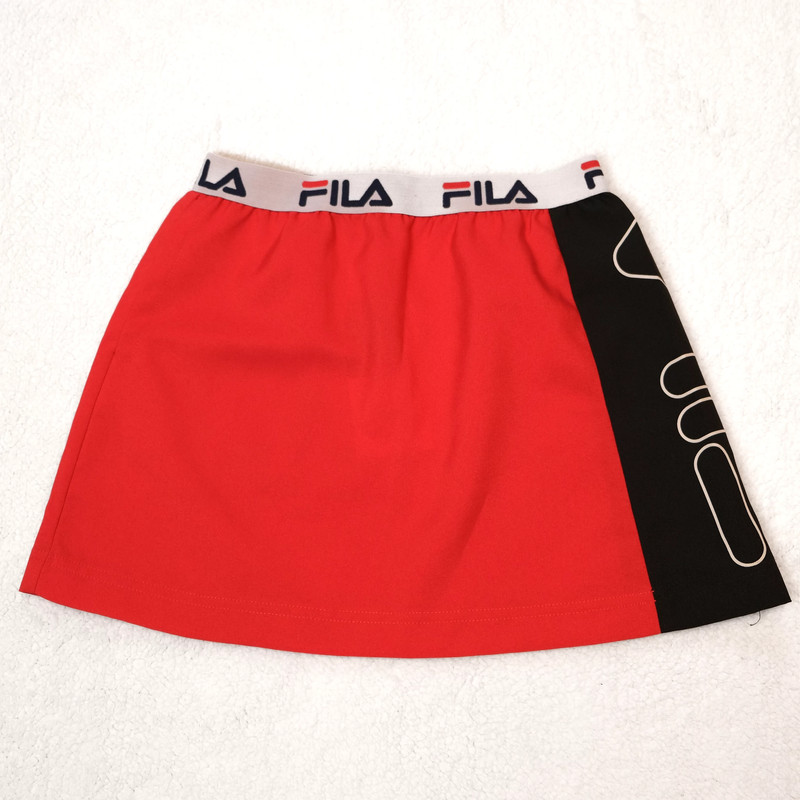 Red fila deals skirt