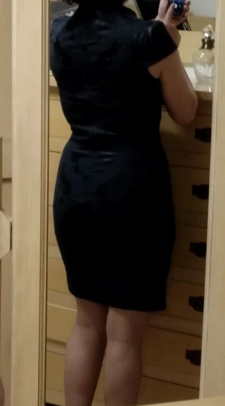 Vestido negro de Blanco 2