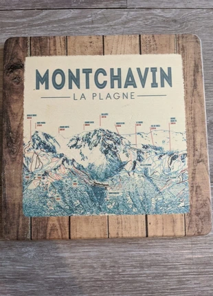 Sous-plat décoratif – Ambiance montagne & chalet, merk: PAS, staat: Heel goed, € 5,00, € 5,95 inclusief Kopersbescherming