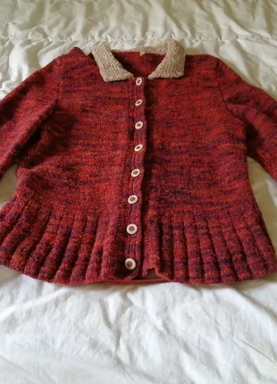 Veste tricotée mains laine Annie Blatt correspond à taille 38, marke: Fait Main, zustand: Gut, größe: M / 38 / 10, 30,00 €, 32,20 € inklusive Vinted-Käuferschutz