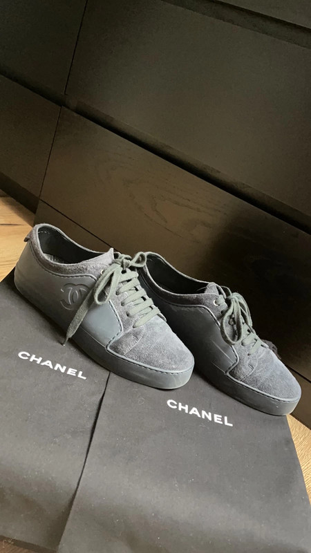 Chanel sneakers marineblauw maat 38 Vinted