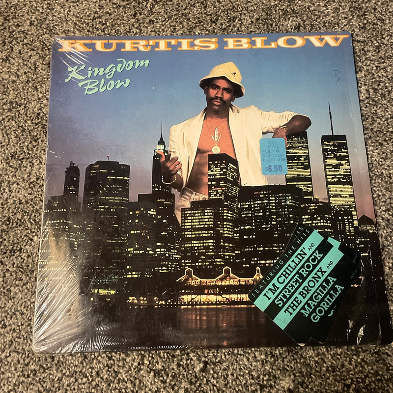 Kurtis Blow – Kingdom Blow LP HRM Pressing 1986 Hip Hop 1