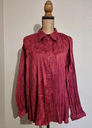 Jac jac : chemise style please pleats avec broderies , brand: Jac Jac, condition: Very good, size: XL / 42 / 14, €25.00, €26.95 includes Buyer Protection Pro