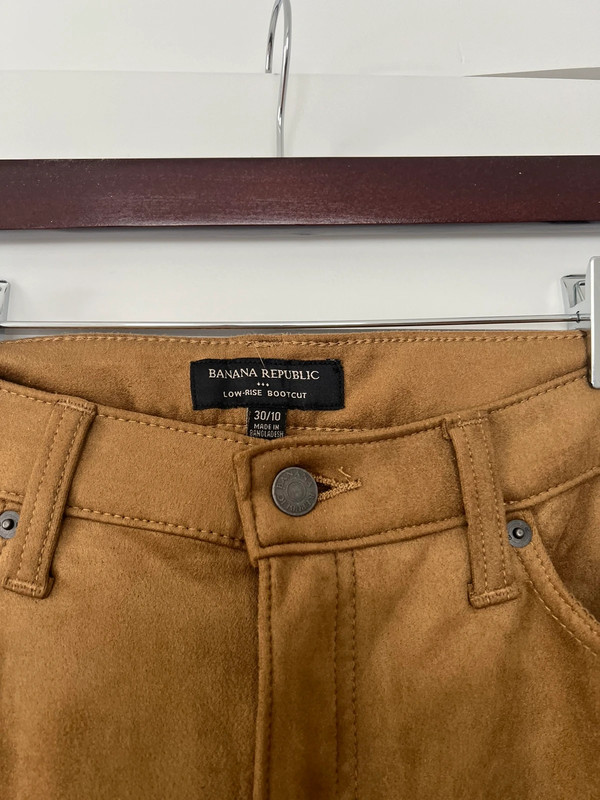 Suede-like trousers 2