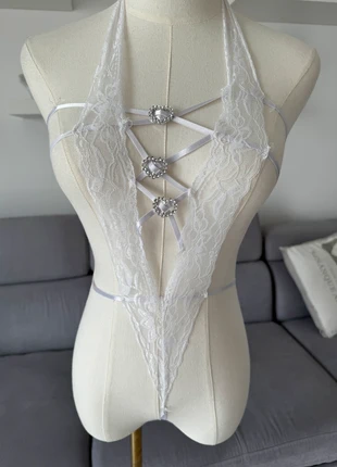 Sexy lingerie - Pizzo bianco, merk: Fashion, staat: Nieuw met prijskaartje, € 5,00, € 5,95 inclusief Kopersbescherming