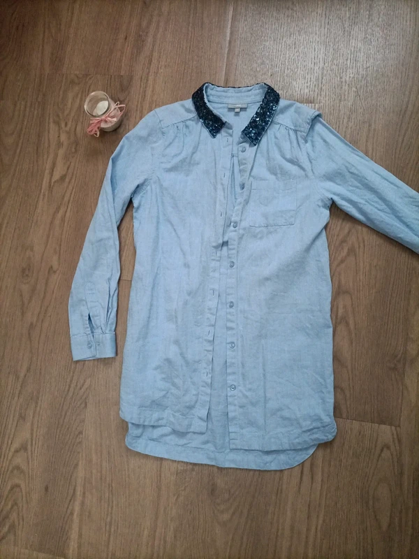 Superbe robe chemise JBC 12 ans - photo numéro 2