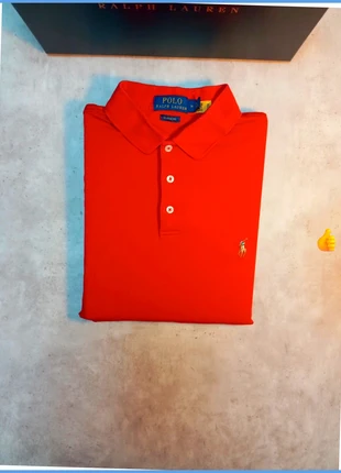 Polo Ralph Lauren QR code rouge logo brodé premium multicolore pour homme taille M - classique fit, marque: Ralph Lauren, état: Neuf sans étiquette, taille: M, 35,00 €, 37,45 € Protection acheteurs (Pro) incluse