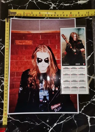 Poster Mayhem Dead + Mini Calendario Black Metal, marca: Manifesto, estado: Muy bueno, 9,50 €, 10,68 € Protección al comprador incluida