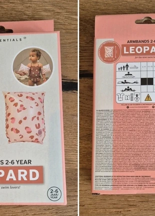 Zwembandjes Zwemvleugels Roze Panter Luipaard 2-6 jaar (>15 kg), merk: Swim Essentials, staat: Nieuw met prijskaartje, € 7,50, € 8,58 inclusief Kopersbescherming Pro