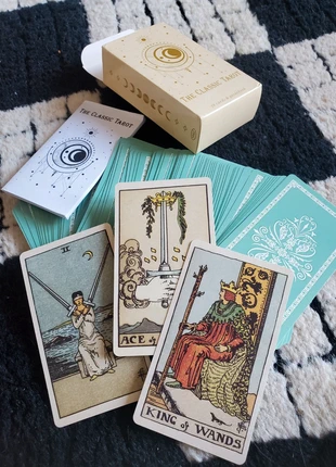New The Classic Tarot Cards 78pc & Guildbook, condition: New with tags, £6.00, £7.00 includes Buyer Protection