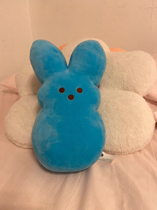 peeps blue plushie 1