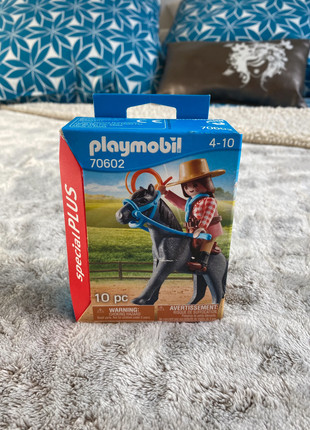 PLAYMOBIL 70602 CAVALIERE ET CHEVAL PLAYMOBIL SPECIAL PLUS BOITE