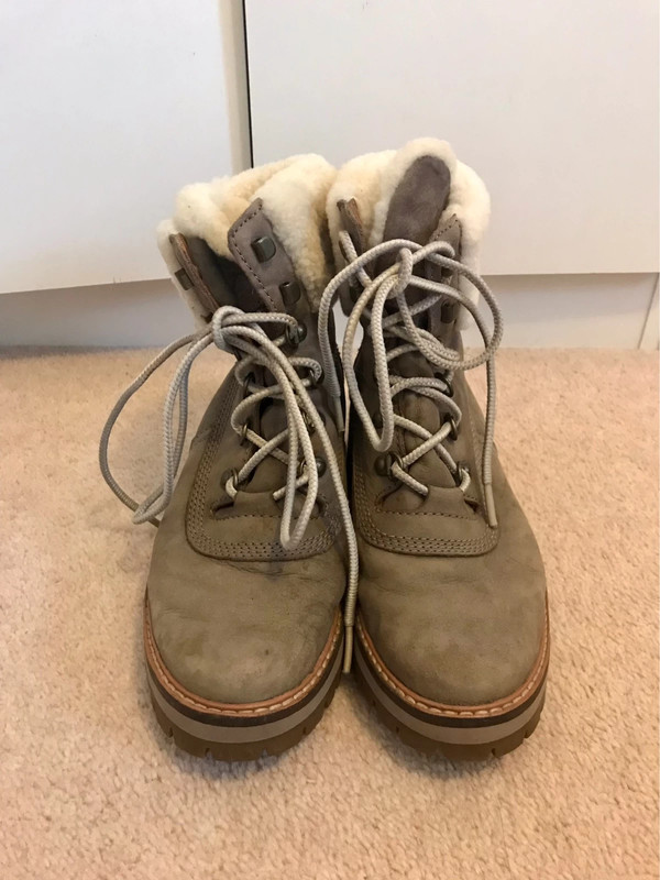 Timberland courmayeur clearance shearling boots