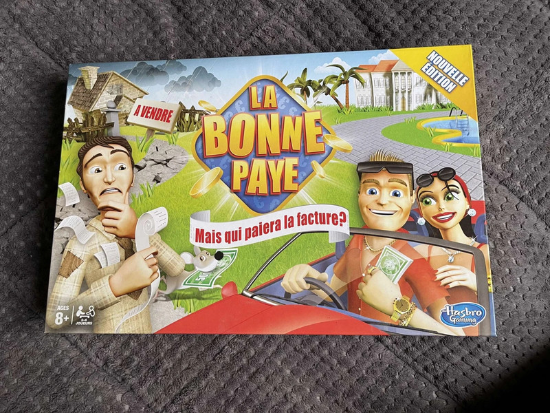 Jeux de société La Bonne Paye Hasbro France - Jouets