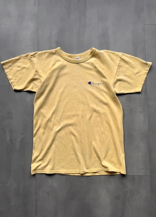 Vintage Champion Yellow Tee - M, merk: Champion, staat: Goed, maat: M, € 25,00, € 26,95 inclusief Kopersbescherming Pro