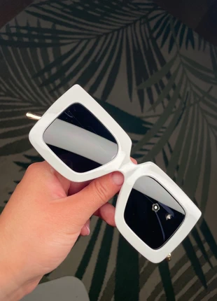 Brand New Oversized White Sunglasses, brand: TECH-LINE-DIRECT, condition: New with tags, £4.99, £5.94 includes Buyer Protection Pro