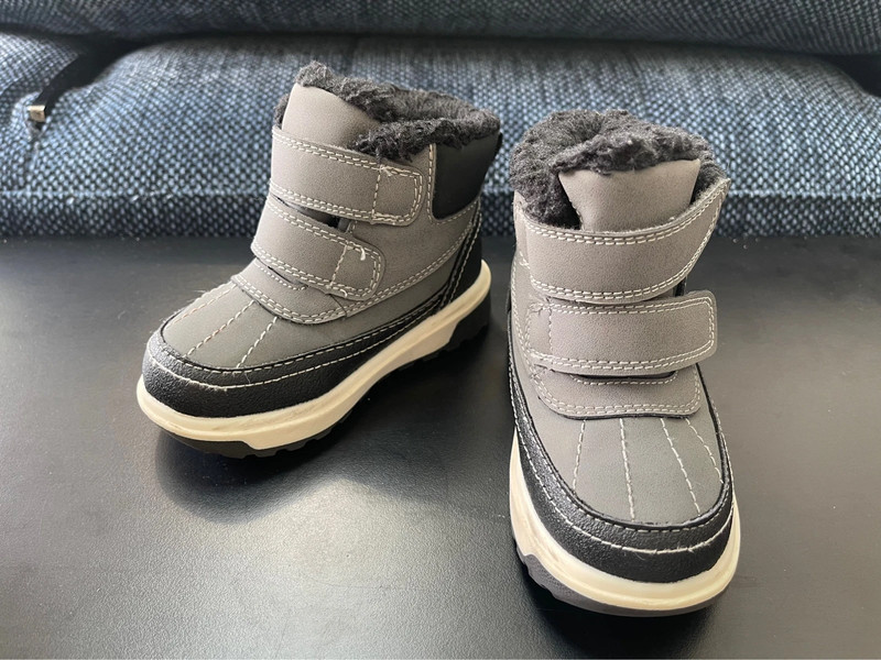 Basket garcon montante avec fourrure impermeable H M 22