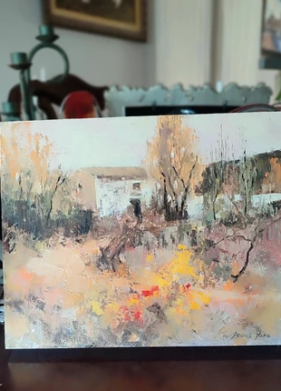 Cuadro de pintura sobre tabla con imprimación, marca: ArtDeco, estado: Muy bueno, 38,60 €, 41,23 € Protección al comprador incluida