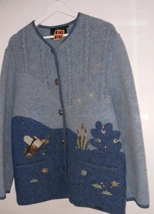 Cardigan Giesswein laine 100% Made in Austria38, état: Très bon état, taille: M / 38 / 10, 24,00 €, 25,90 € Protection acheteurs incluse