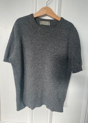 Lyle & Scott cropped short sleeved jumper, brand: Lyle & Scott, condition: Good, size: S / 8, £20.00, £21.70 includes Buyer Protection