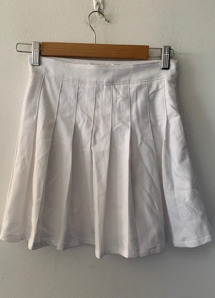 Hollister White Pleated Tennis Skirt (G4), brand: Hollister, condition: New with tags, size: XS / UK 4-6, £4.00, £4.90 includes Buyer Protection Pro