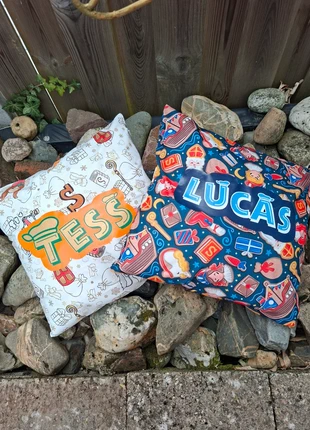 Sinterklaas kussen, condizioni: Come nuovo, taglia: 45 x 45 cm, €10.50, €11.73 include la Protezione acquisti Pro