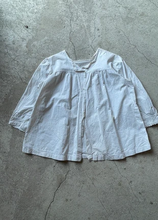 Chemisier blanc ancien années 30/50, brand: Vintage Dressing, condition: Good, size: M / 38 / 10, €38.00, €40.60 includes Buyer Protection