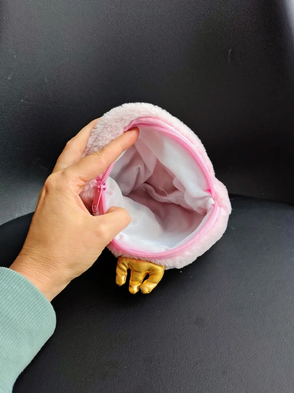 Porte monnaie sac peluche méduse princesse - photo numéro 2