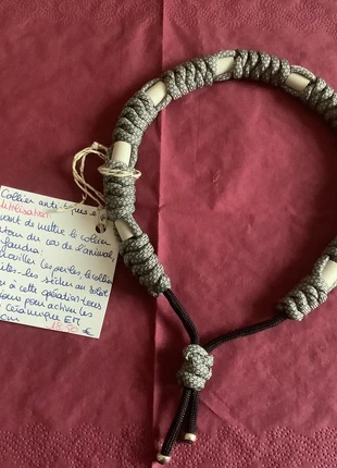 Collier en perles EM anti-tiques et anti-puces 37 cm, brand: Fait Main, condition: New with tags, size: M, €18.50, €20.13 includes Buyer Protection