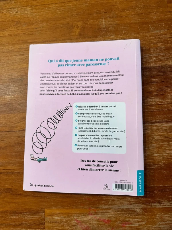 Livre les paresseuses, mon cahier de jeune Maman - photo numéro 4