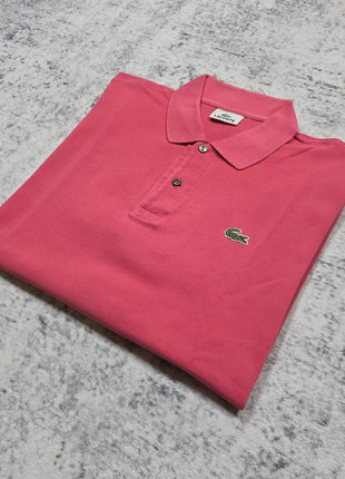 Polo Lacoste Manches Longues L Homme Rose Framboise (Traces), marque: Lacoste, état: Très bon état, taille: L, 14,99 €, 16,44 € Protection acheteurs (Pro) incluse