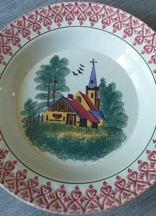 Ancien plat creux terre de fer, choisy le roi , marque: Choisy le Roi, état: Très bon état, 5,00 €, 5,95 € Protection acheteurs incluse